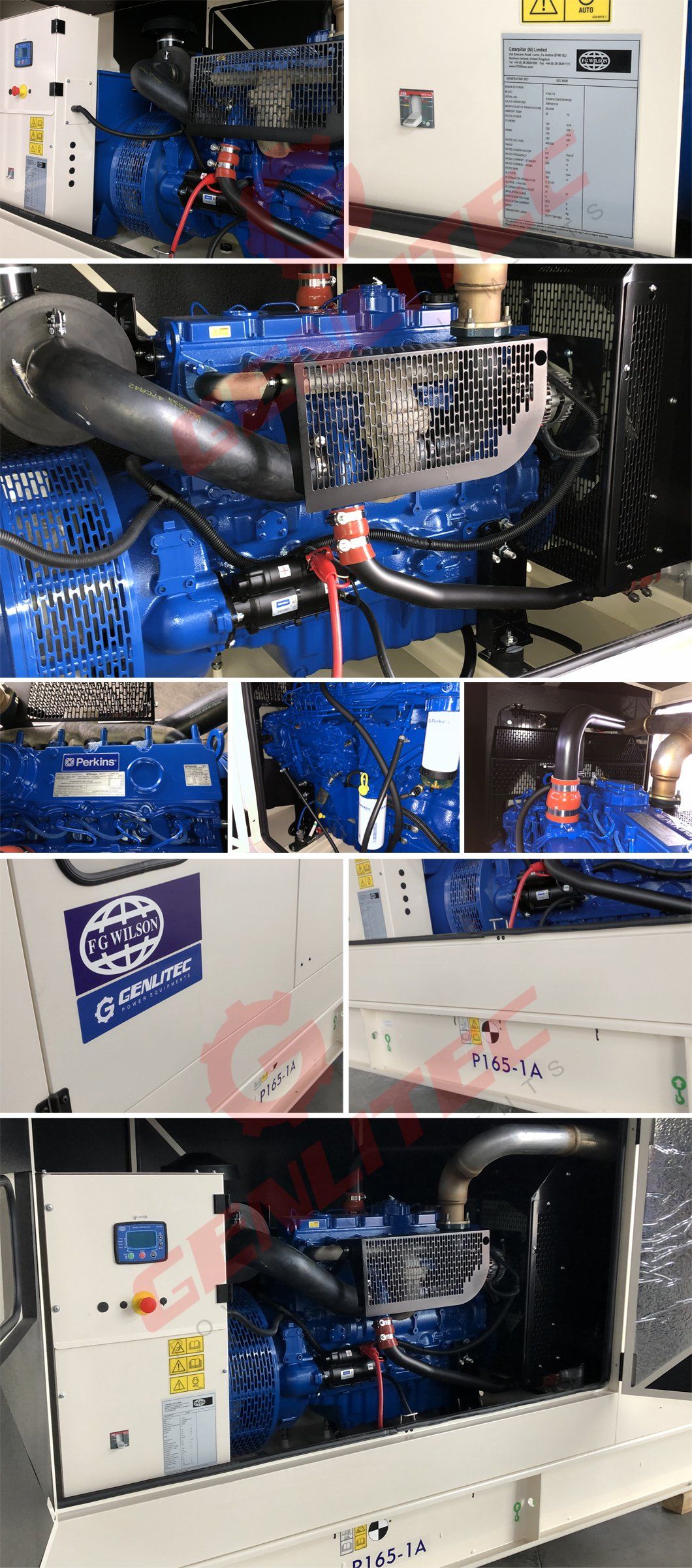 100kVA 80kw 50Hz Original Fg Wilson Diesel Generator Set in Stock