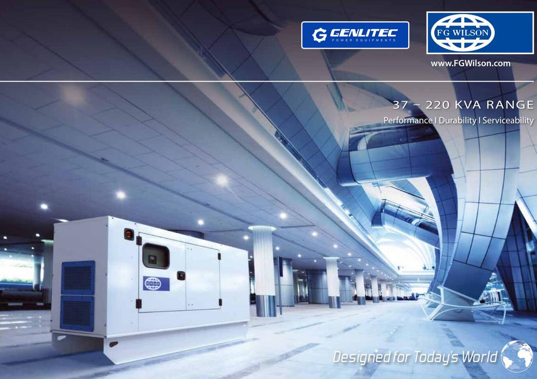 100kVA 80kw 50Hz Original Fg Wilson Diesel Generator Set in Stock