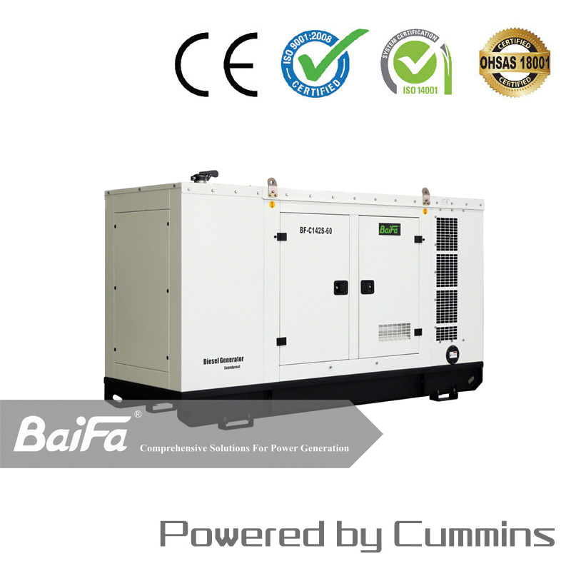 110kw Rental Silent Soundproof Electric Power Gas/Diesel Generator Powered by Cummins Engine Genset Factory