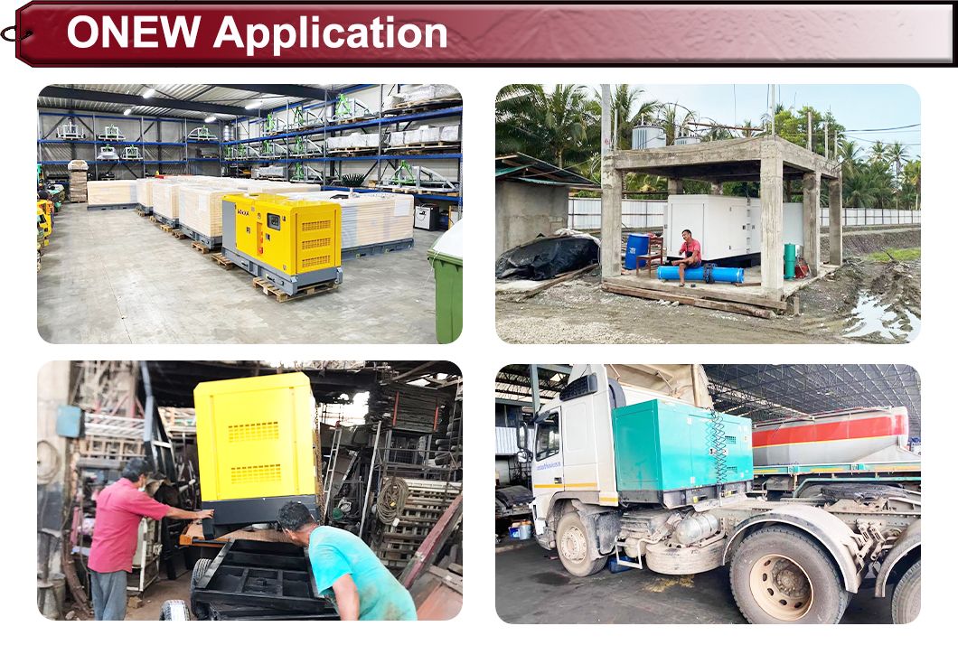 11kw 13kVA 13kv Factory Audit Air Cooled Ricardo Kofo Diesel Cat Generator