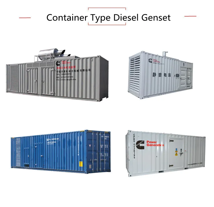 140kw Hot Sale Cummins Diesel Power Electric Generator Set