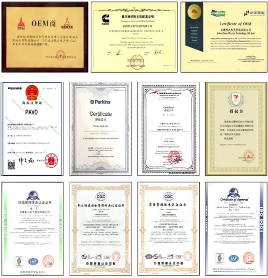 1500kVA/1200kw Power Generator Diesel Engine Genset Diesel Generator Set