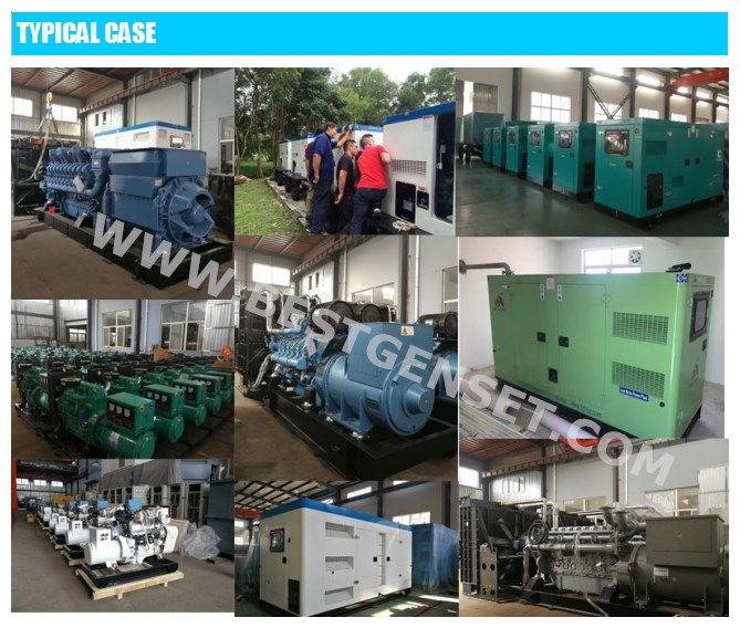 1500kVA Mitsubishi S12r-Ptaa2 Diesel Power Generator Set Manufacturer