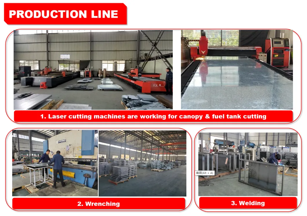 15kVA Electric Power Diesel Generator with Perkin Engine Super Silent