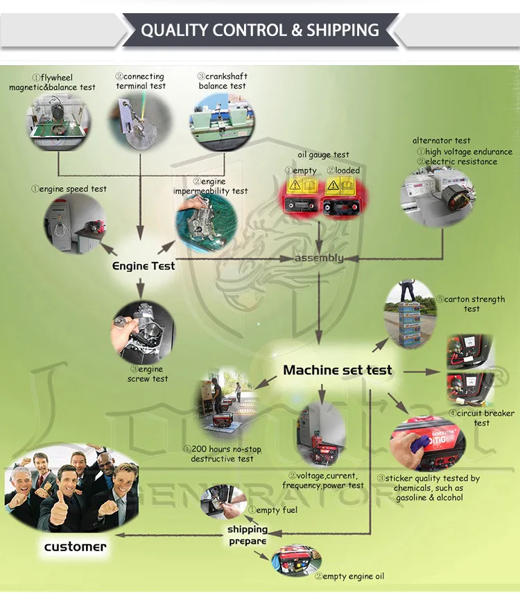 15kw Profassional Gasoline Generator (V-TWIN) Gx670 E Start