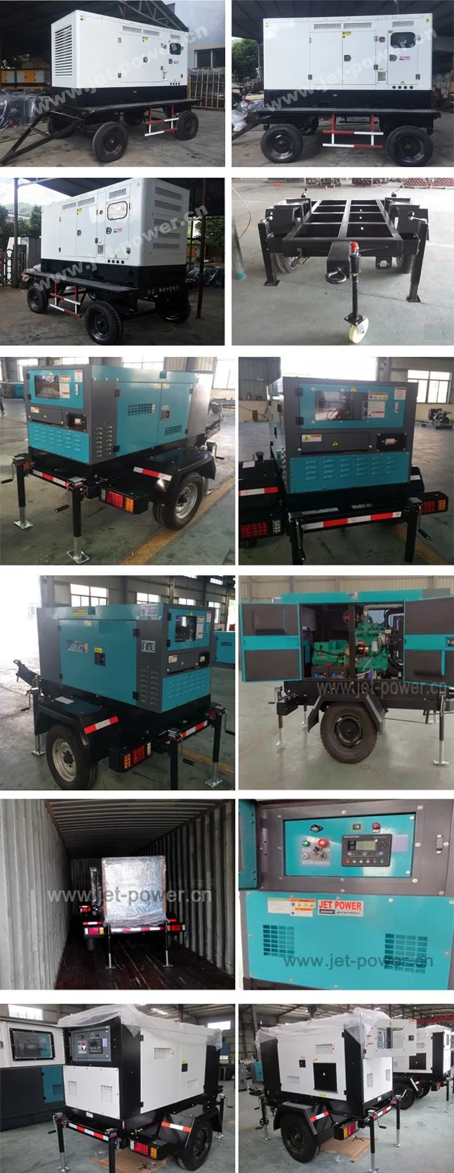 16kw 20kVA Silent Generator Parts 22kw 27kVA Sound Proof Diesel Generator