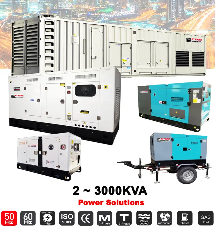 16kw 20kVA Silent Generator Parts 22kw 27kVA Sound Proof Diesel Generator