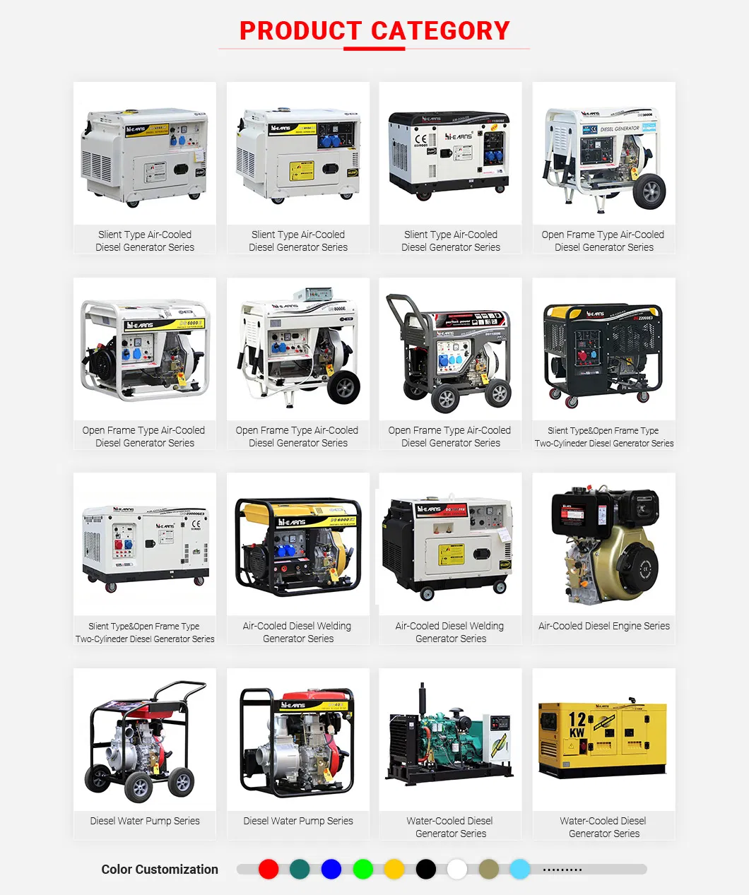 198f Engine 10kVA Diesel Generator (DG11000E)