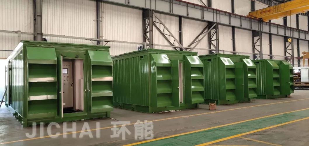 1MW 2MW 3MW Organic Waste Biogas Engine Generator