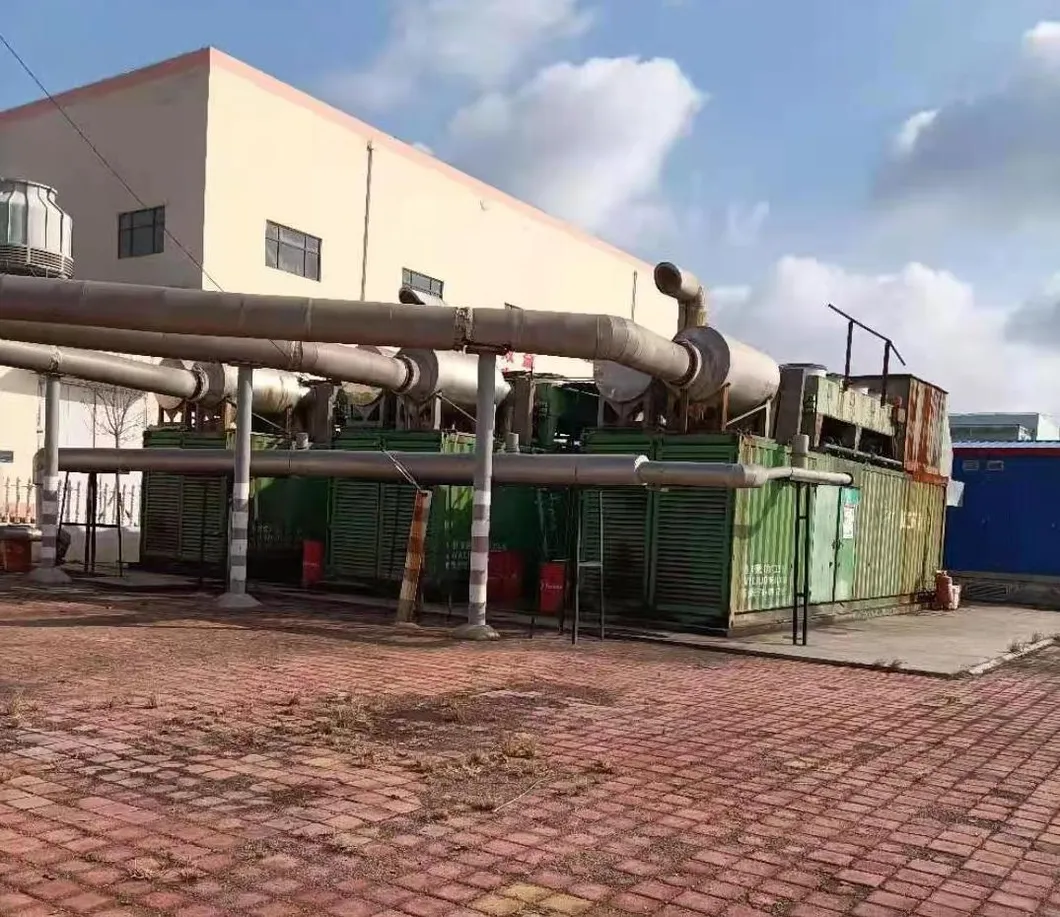 1MW Second Hand Jenbacher Used Biogas Generator Set Jms320GS CHP