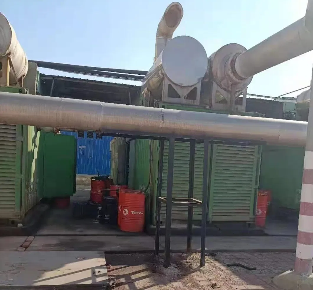 1MW Second Hand Jenbacher Used Biogas Generator Set Jms320GS CHP