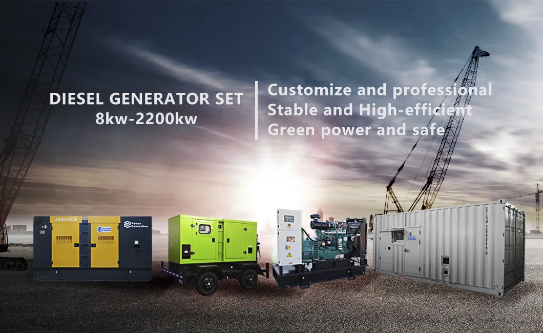 2-1800kw Diesel Generator Set with Perkins Engine