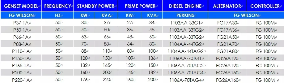 2019 New Series! Economical 200kVA 160kw Fg Wilson Diesel Generator Price
