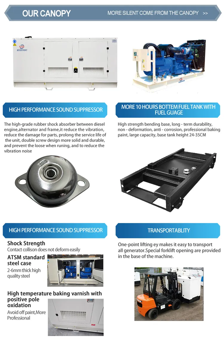 2020 Competitive Price! ! Diesel Engine Silent 600kw/750kVA Diesel Generator Price