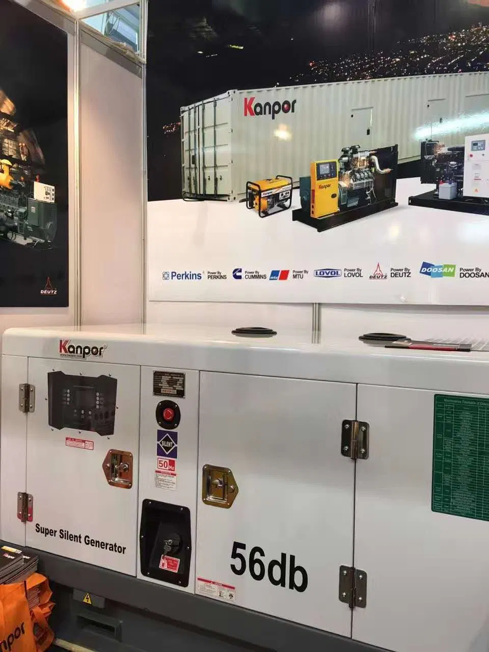 220V/380V 50Hz Quanchai QC480d 10kw Electric Generator