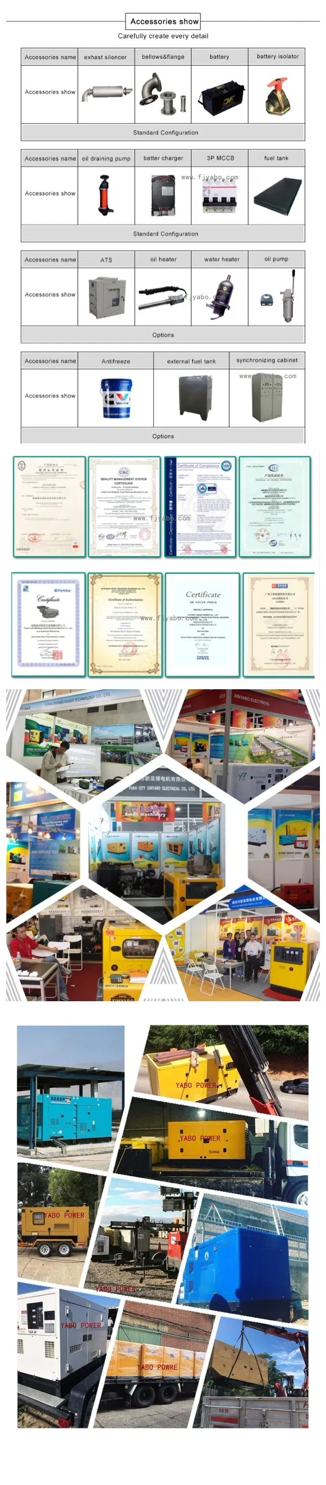 250kVA 300kVA 400kVA 500kVA Perkins Diesel Genset