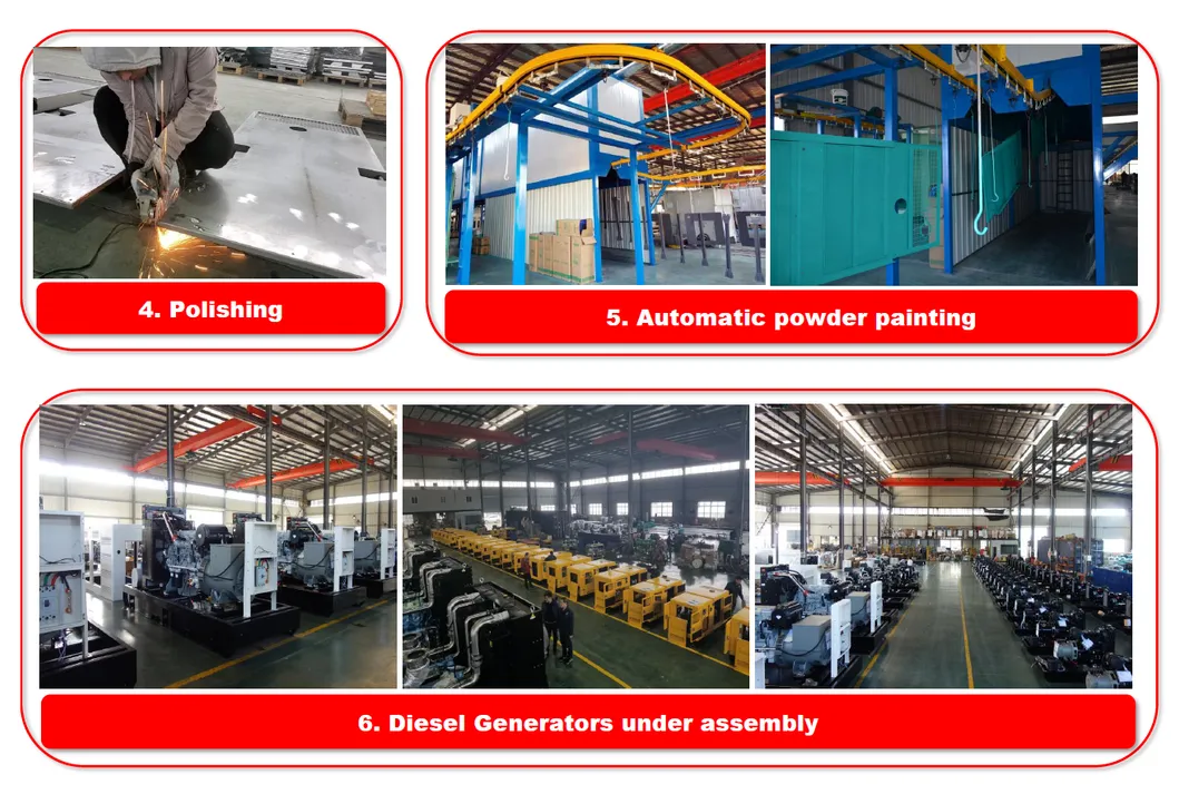 270kw/338kVA 297kw/371kVA Parallel Operation Genset Powered by FAW Engine