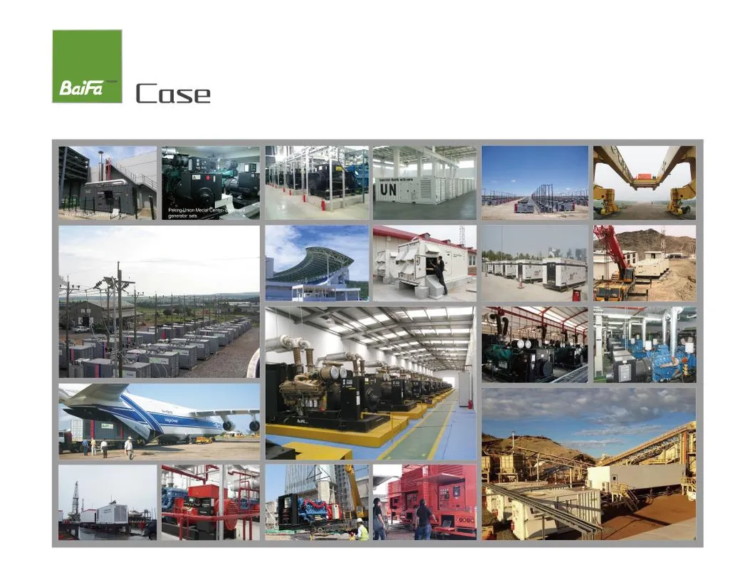 280kw Rental Silent Soundproof Electric Power Gas/Diesel Generator Set Powered by Volvo Engine EPA Tier 4f