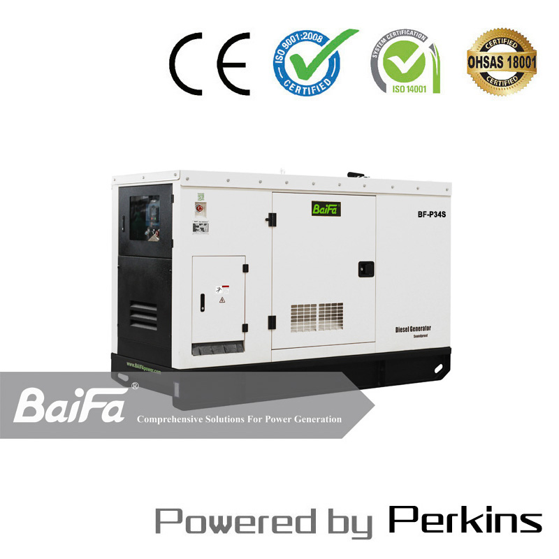 28kw Rental Silent Soundproof Portable Electric Power Diesel Generator Powered by Perkins Engine