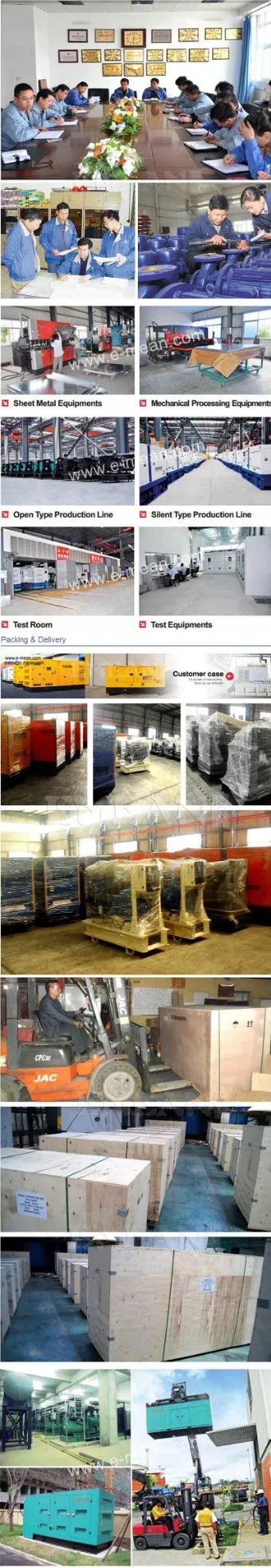 2years Warranty Without Cannopy 40kw 50kVA Diesel Generator Yuchai