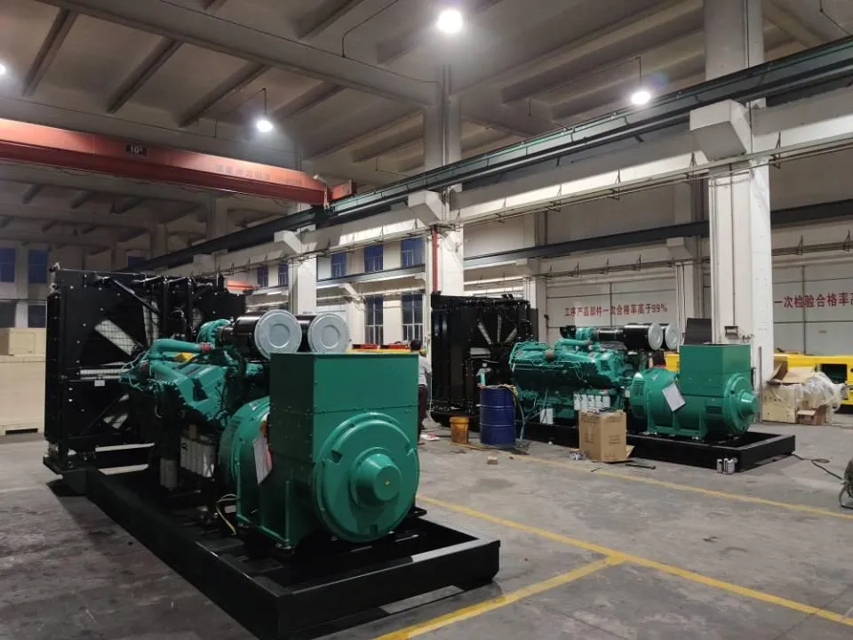3 Phase 450kVA Cummins Electric Generating Sets Open Silent Soundproof Diesel Power Generator