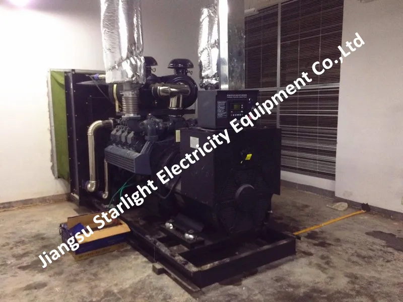 300kw Emergency Diesel Generator Powered by Deutz Engine Dse 7320 Controller Best Price