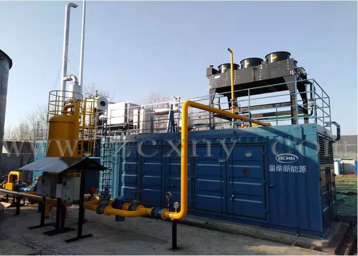 300kw Man Agricultural Biogas Generator Set Bio Gas Engine Cogeneration Cchp Combined Heat Power Energy Resource System