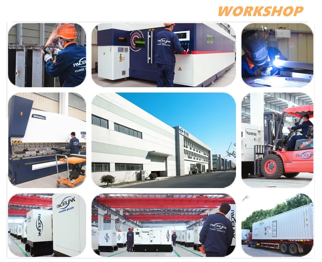 30kVA~500kVA Fpt Powered Silent Diesel Generating Set with CE/ ISO