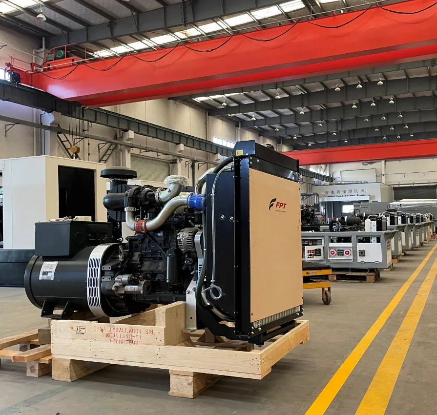 30kVA~500kVA Fpt Powered Silent Diesel Generator with CE/ ISO