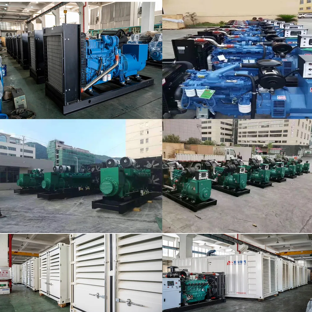 30kw 50kw 100kw 300kw Open Type Diesel Generator with Yuchai Engine