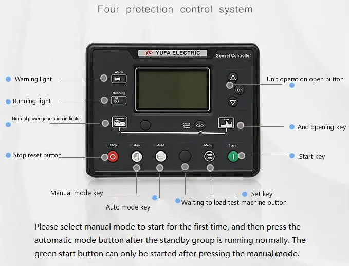 30kw 50kw 100kw 300kw Open Type Diesel Generator with Yuchai Engine
