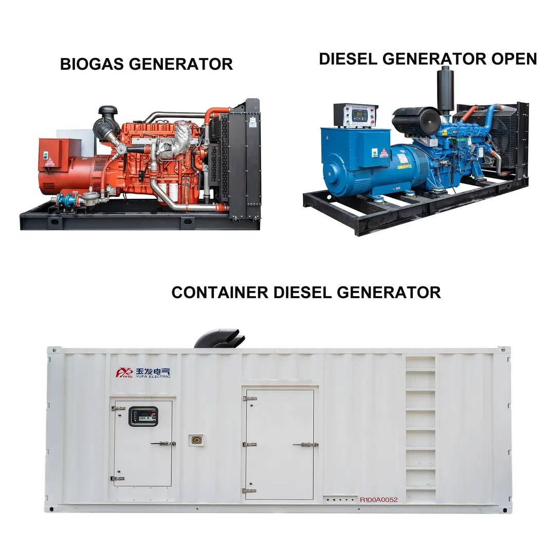 30kw 50kw 100kw 300kw Open Type Diesel Generator with Yuchai Engine