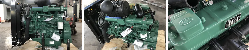 312kVA 250kw Fawde Engine Diesel Generator with Low Noise Silent Canopy