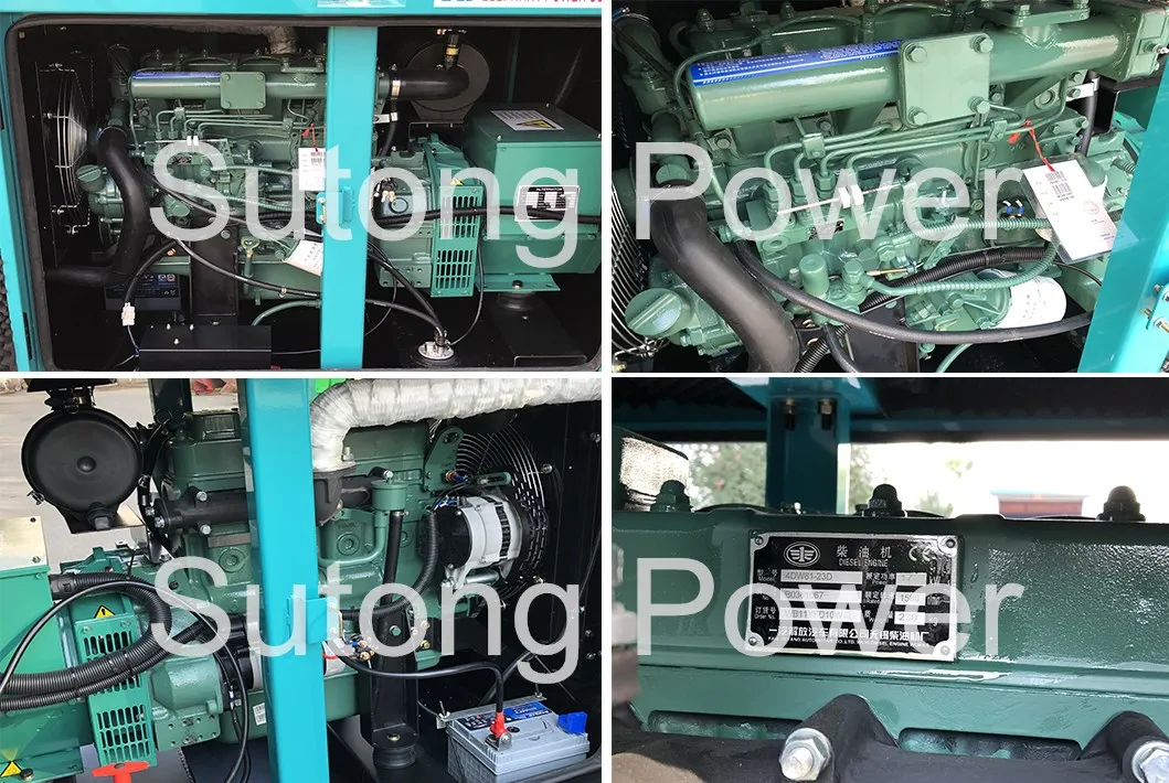 31kVA 25kw 50Hz Diesel Quiet Silent Generator with Xichai Fawde / Ricardo/ Yangdong / Kofo Engines