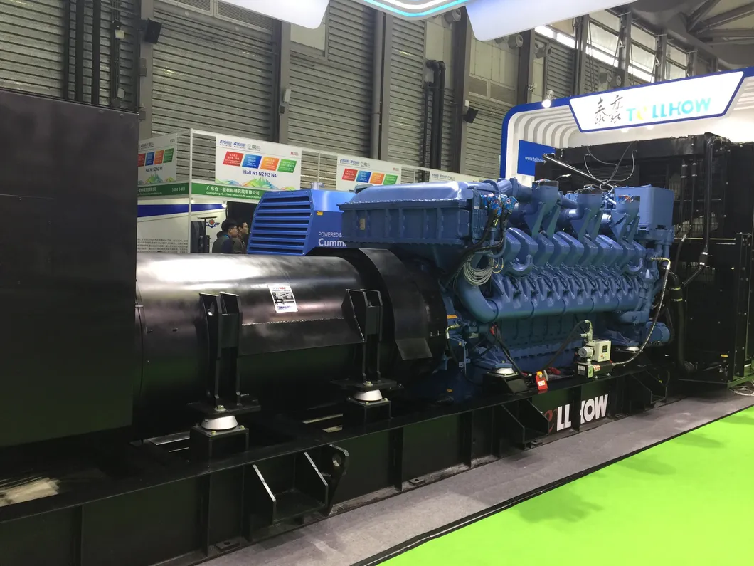 3300kVA Standby Power Mtu Diesel Generator 2400kw Rating Power Mtu