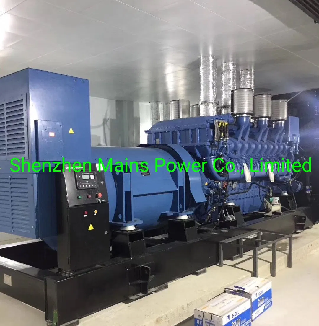3300kVA Standby Power Mtu Diesel Generator 2400kw Rating Power Mtu