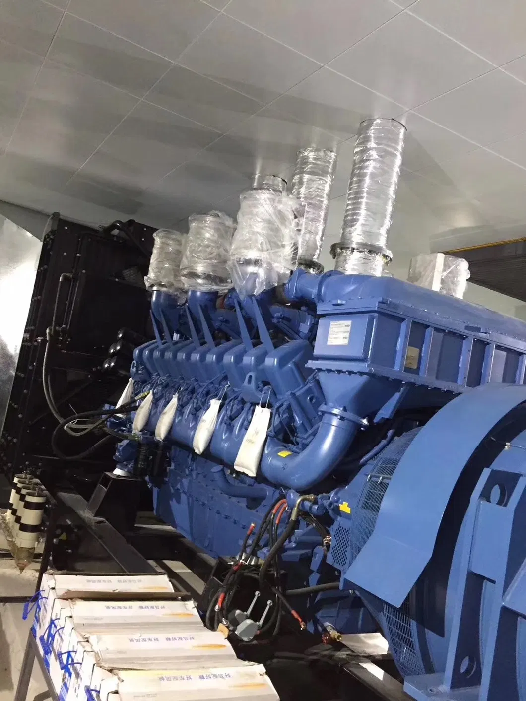 3300kVA Standby Power Mtu Diesel Generator 2400kw Rating Power Mtu