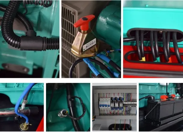 380kVA/300kw Volvo Diesel Generator with Naked in Container From China