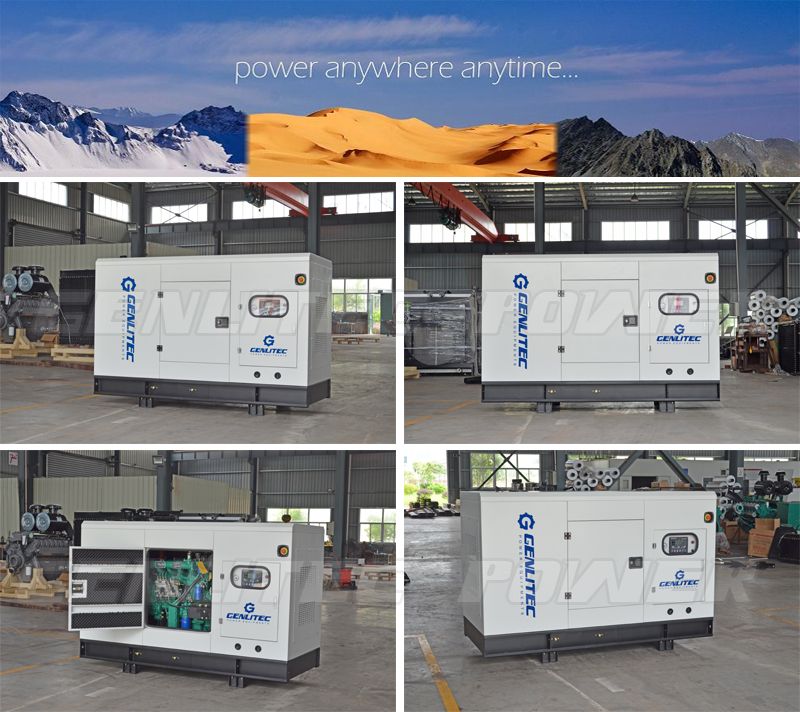 38kVA 30kw Three Phase Diesel Generator with 4100d Weichai Tianhe Engine
