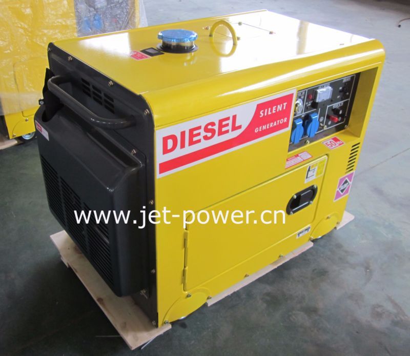 4.5kw Silent Diesel Generator Air Cooled Diesel Generator