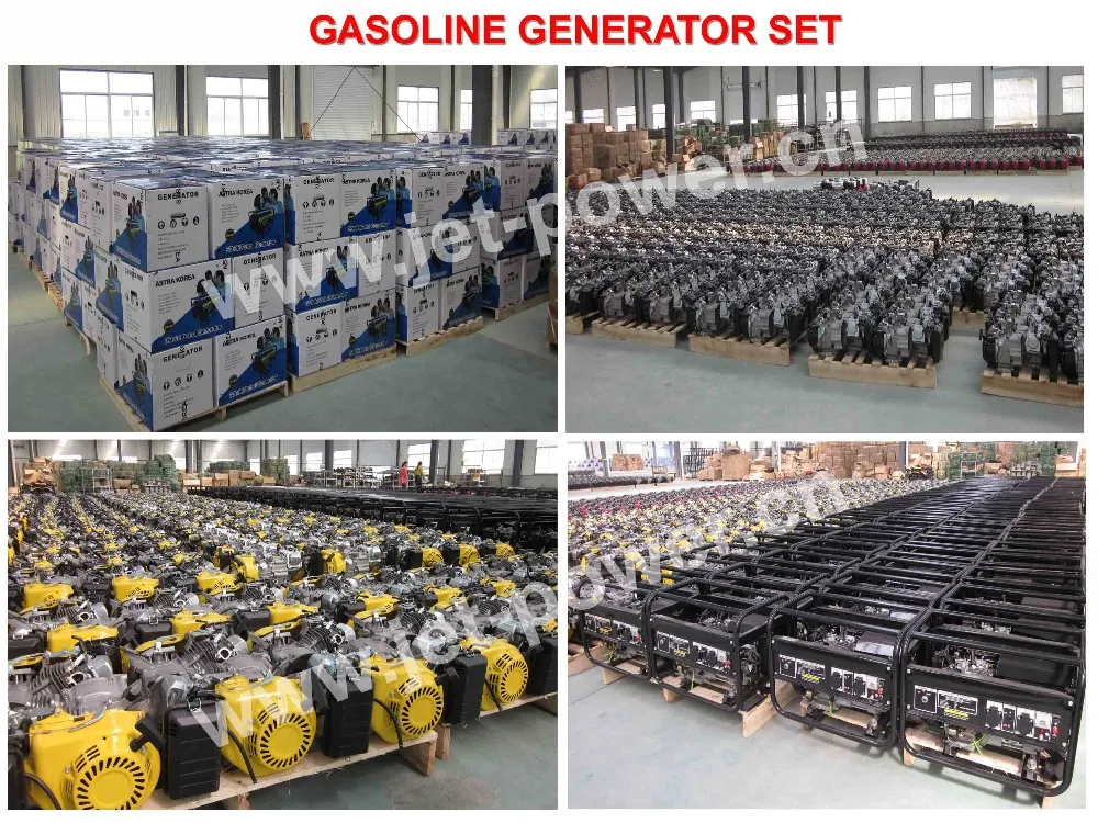 4-Stroke Ohv 8kVA 8.5kVA 10kVA 11kVA 12kVA Portable Silent Inverter Gasoline Generator Set