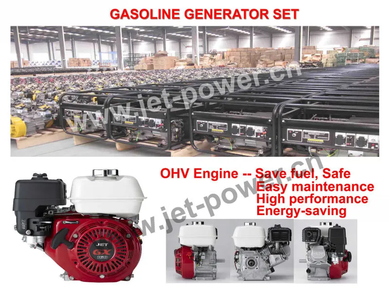 4-Stroke Ohv 8kVA 8.5kVA 10kVA 11kVA 12kVA Portable Silent Inverter Gasoline Generator Set