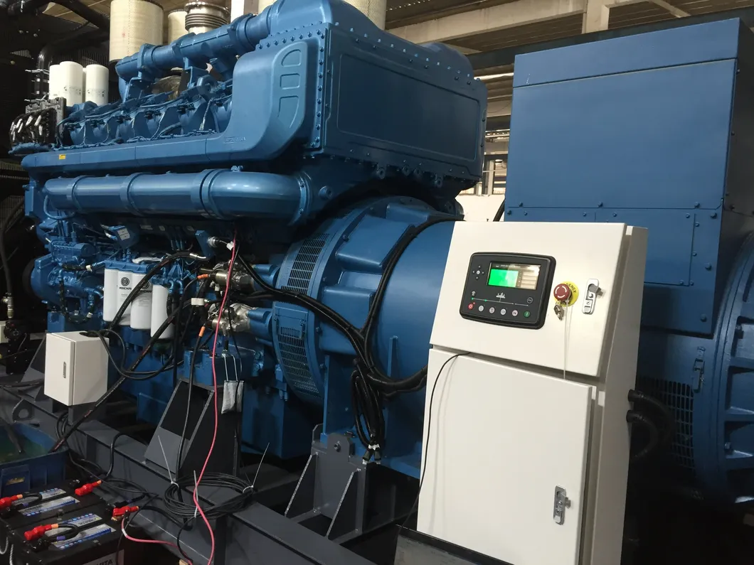 4000kw Diesel Generator Power Plant MB2750g Baudouin Engine Generator Synchronizing