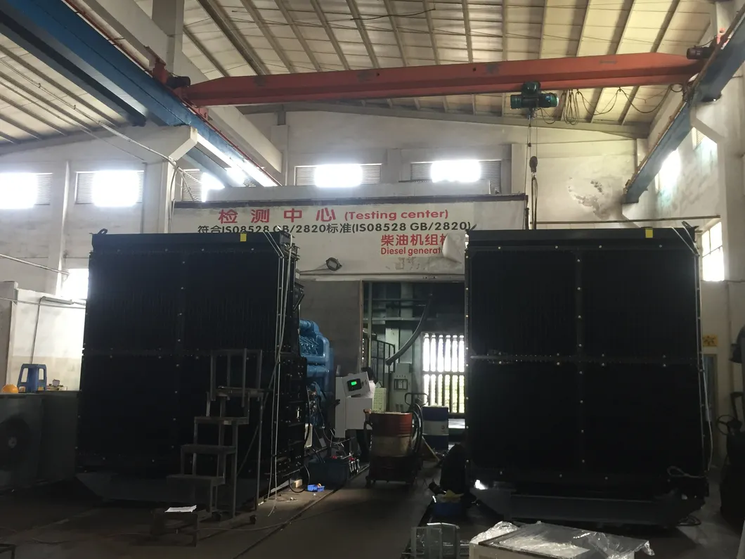 4000kw Diesel Generator Power Plant MB2750g Baudouin Engine Generator Synchronizing