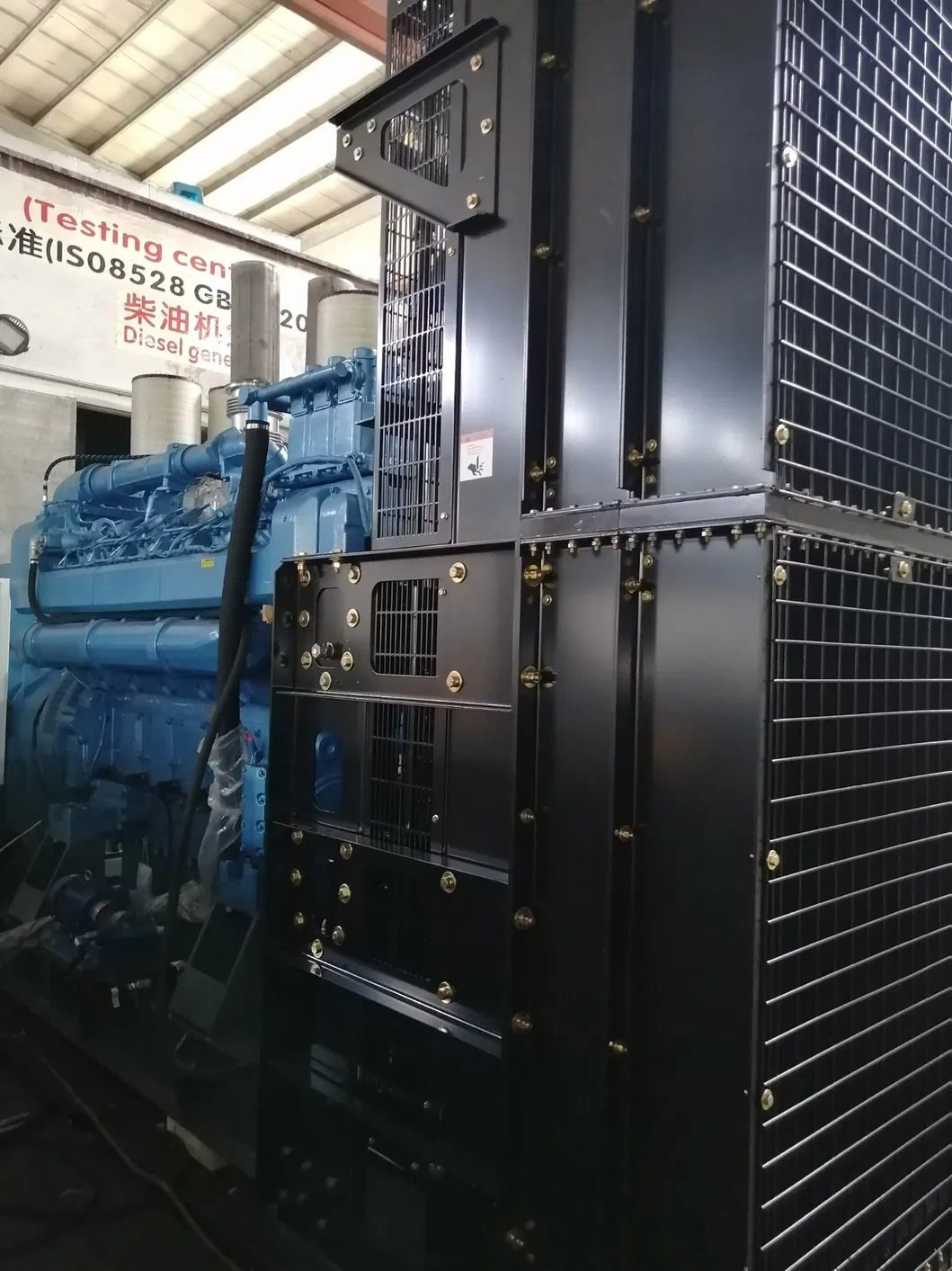 4000kw Diesel Generator Power Plant MB2750g Baudouin Engine Generator Synchronizing