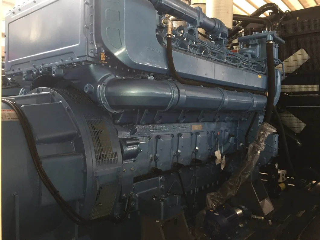 4000kw Diesel Generator Power Plant MB2750g Baudouin Engine Generator Synchronizing
