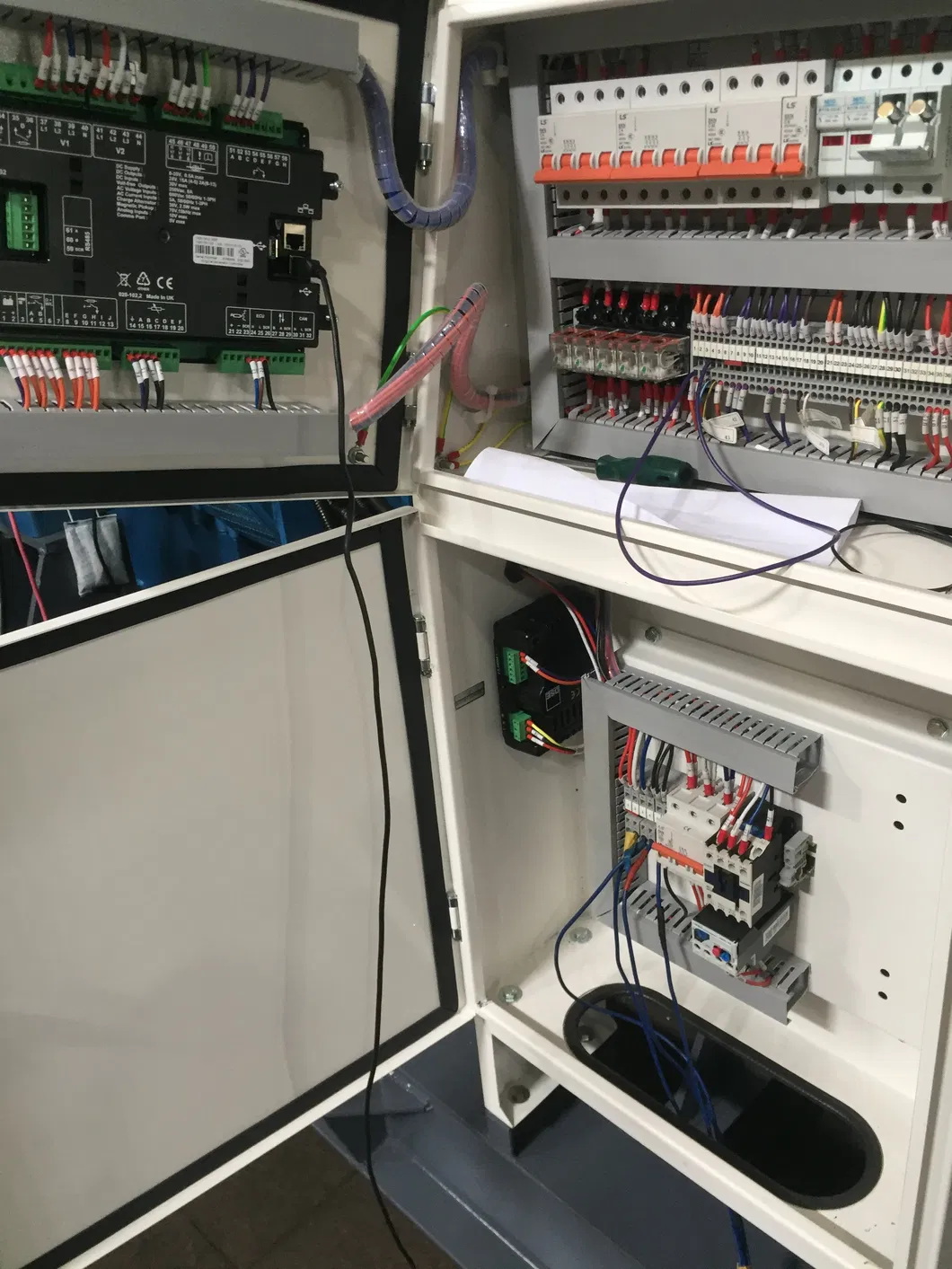 4000kw Diesel Generator Power Plant MB2750g Baudouin Engine Generator Synchronizing