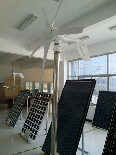 400W Horizontal Wind Generator and Solar Hybrid System (100W-20kw)