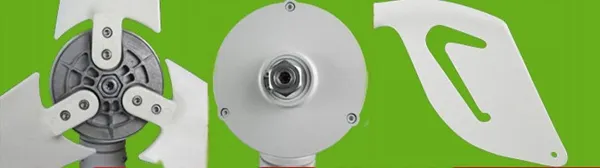 400W Horizontal Wind Generator and Solar Hybrid System (100W-20kw)