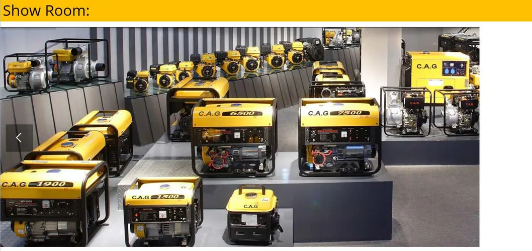 5 Kw 6.5kVA 6500W 380V 415V 3-Phase 186fa Industrial Mobile Diesel Engines Generators